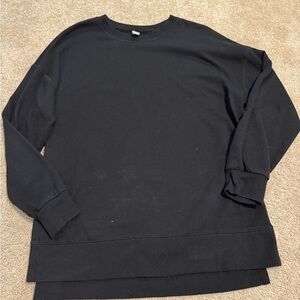 Old Navy Black Crewneck Sweatshirt